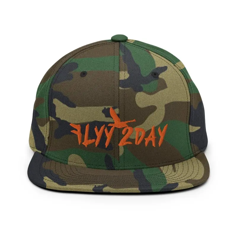 Flyy 2Day- Camo SnapBack 